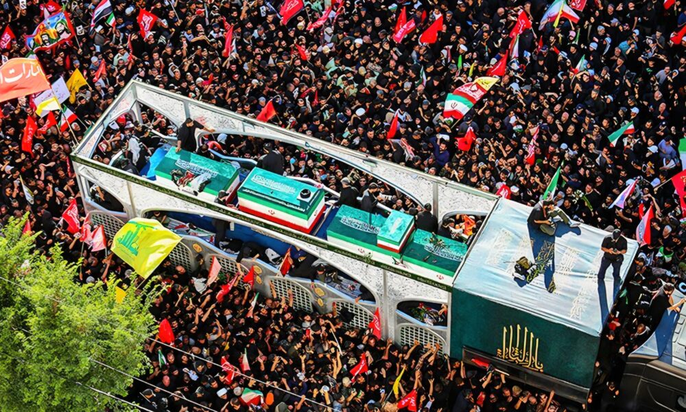 مراسم تشییع پیکر مطهر آقای شهید ایران – مشهد