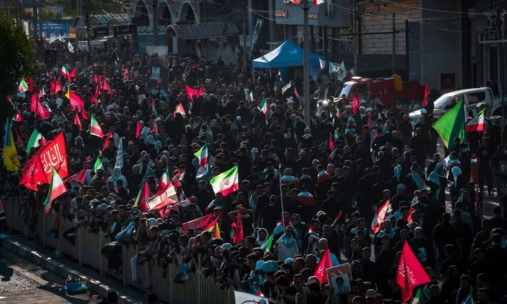 وداع تاریخی در نجف اشرف؛ تشییع قائد شهید امت