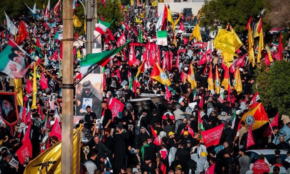 وداع تاریخی در نجف اشرف؛ تشییع قائد شهید امت