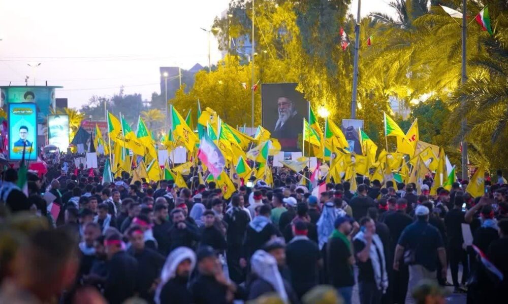 وداع تاریخی در نجف اشرف؛ تشییع قائد شهید امت
