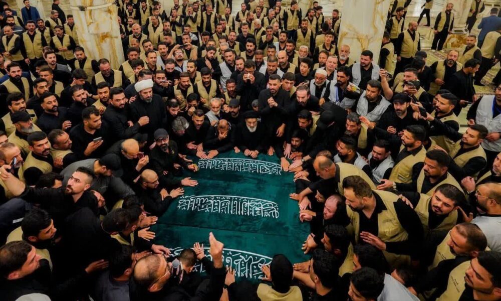 وداع تاریخی در نجف اشرف؛ تشییع قائد شهید امت