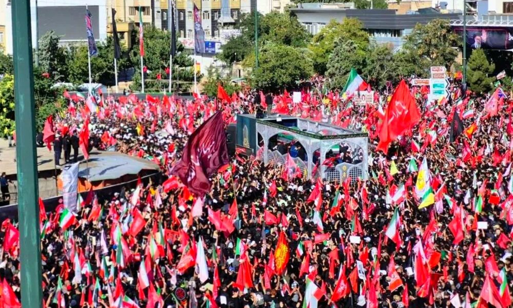 مراسم تشییع پیکر مطهر آقای شهید ایران – مشهد