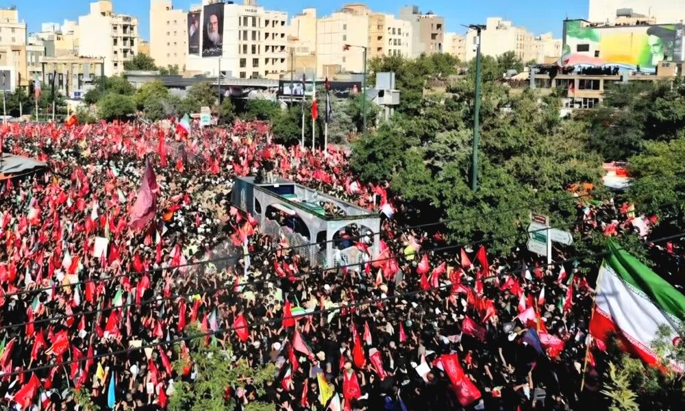 مراسم تشییع پیکر مطهر آقای شهید ایران – مشهد