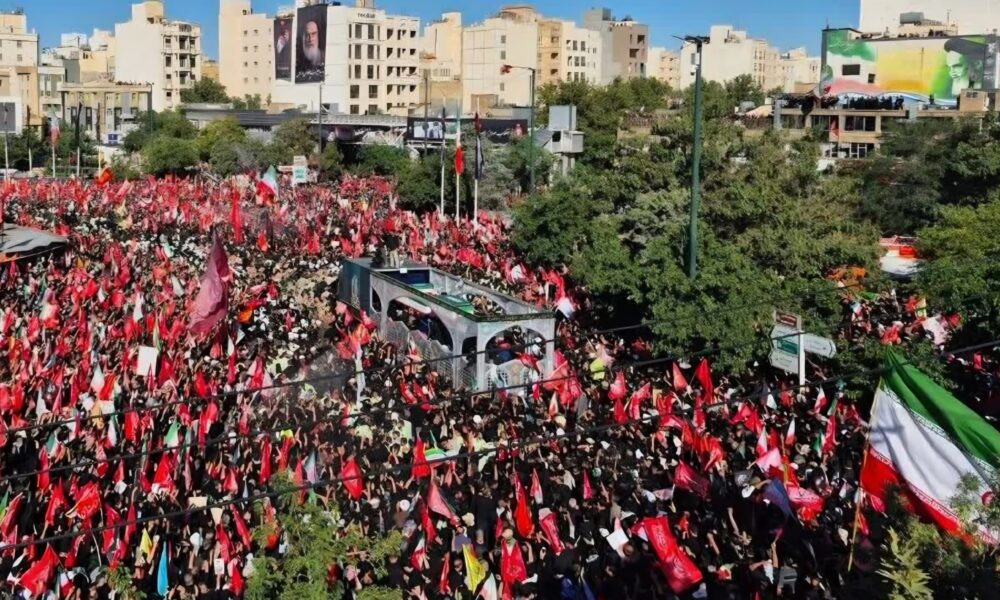 مراسم تشییع پیکر مطهر آقای شهید ایران – مشهد